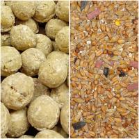Wild Bird Seed Mix Fat Balls Bird Food Bundle